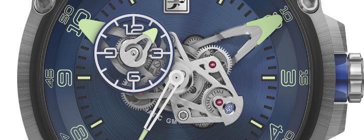 法穆兰Dubarry Crazy Wheel 2 Gravitational GMT 手表（图5）